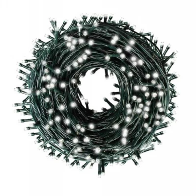ISO 11505 Vánoční osvětlení 200 LED, 2 W studená bílá 23 m