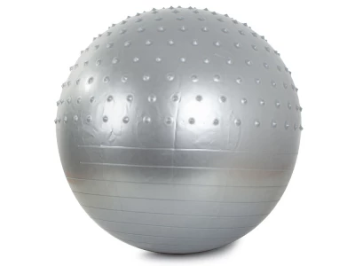 Verk 14284 Gymnastický míč bez pumpičky 75 cm stříbrný