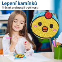 GFT Diamantové malování pro děti - kuřátko 