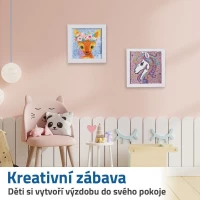GFT Diamantové maľovanie pre deti - jednorožec veľký
