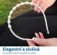 GFT Perlová čelenka