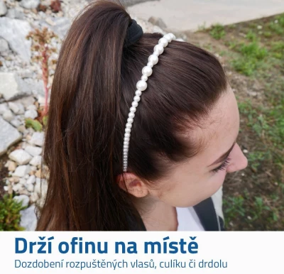 GFT Perlová čelenka