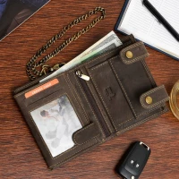 Always Wild Z47 Pánska kožená peňaženka RFID hnedá