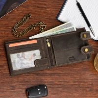 Always Wild Z49 Pánska kožená peňaženka RFID hnedá