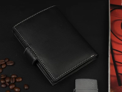 Alessandro Paoli K47 Pánska kožená peňaženka čierna