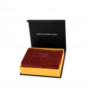 Alessandro Paoli K59 Pánska kožená peňaženka RFID hnedá
