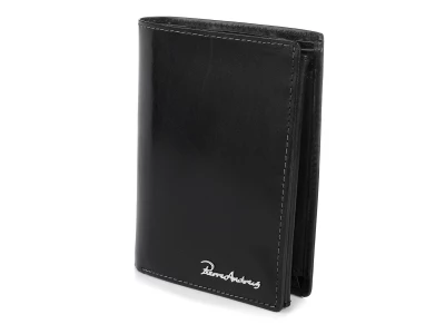 Pierre Andreus W74 Pánská kožená peněženka RFiD černá
