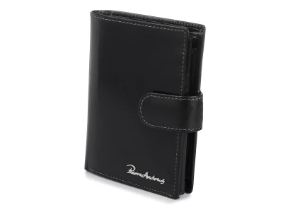 Pierre Andreus W73 Pánská kožená peněženka RFiD černá