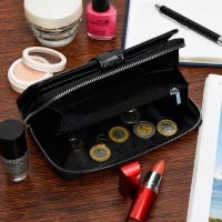 Alessandro Paoli G54 Dámska kožená peňaženka RFID čierna