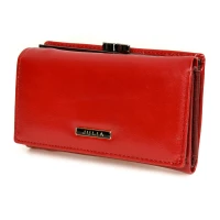 Julia Rosso U67 Dámska kožená peňaženka RFID červená