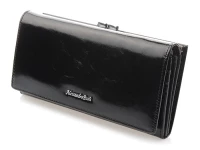 Alessandro Paoli I24 Dámska kožená peňaženka čierna