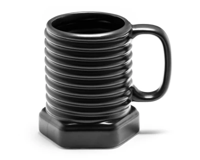 Master Hrnek ve tvaru šroubu 390 ml - černý