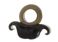 Sensual Vibrační kroužek knír, černá