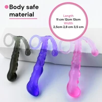 Zmyselná sada 3 análnych kolíkov 11x2,5, 12x2,8 a 13x3,5 cm