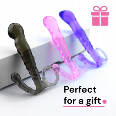 Zmyselná sada 3 análnych kolíkov 11x2,5, 12x2,8 a 13x3,5 cm