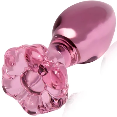 Sensual Skleněný anální kolík 10 cm