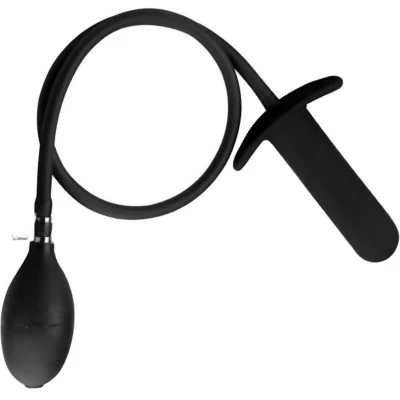 Sensual Nafukovací dildo 12,5 cm černé