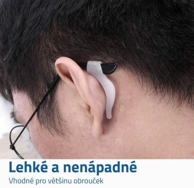 GFT Koncovky na brýle - bílé 