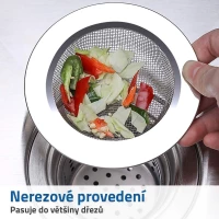 GFT Nerezové sitko do drezu