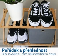 GFT Drevený botník