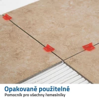 GFT Vymedzovacie krížiky na pokladanie dlažby 1,5 mm