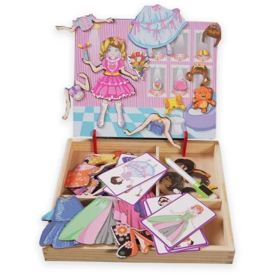 GFT Dřevěná magnetická tabulka deluxe - Princezna
