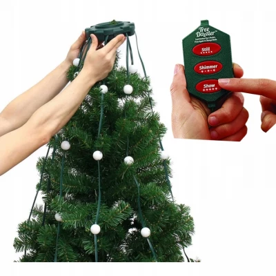 Verk 15508 Vianočné osvetlenie so závesom na stromček 64 LED RGB
