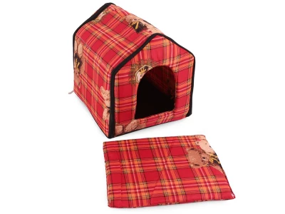 Verk 19003 Domček pre psa, mačku 35 x 31 x 32 cm medveď