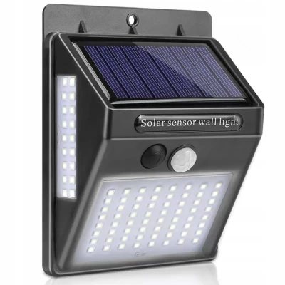Pronett Solárne vonkajšie 100 LED osvetlenie s pohybovým senzorom