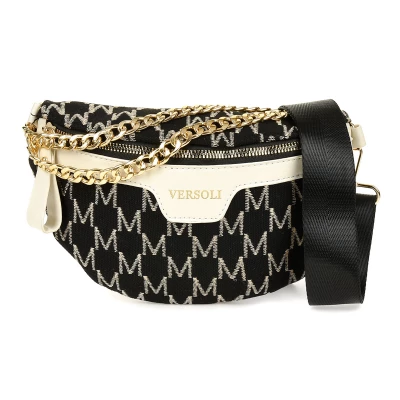 Versoli I32 Dámska crossbody kabelka krémová