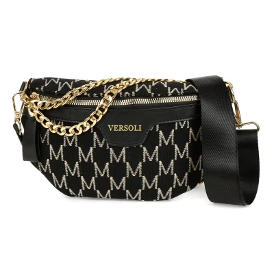 Versoli I32 Dámská crossbody kabelka černá