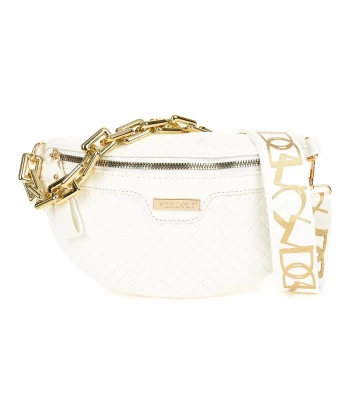 Versoli I18 Dámská crossbody kabelka bílá