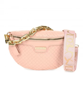 Versoli I18 Dámská crossbody kabelka růžová