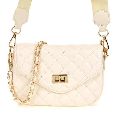 Versoli I15 Dámská crossbody kabelka béžová
