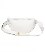 Galla I07 Kožená ledvinka šedá