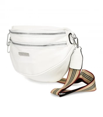 Galla I06 Dámská crossbody kabelka bílá