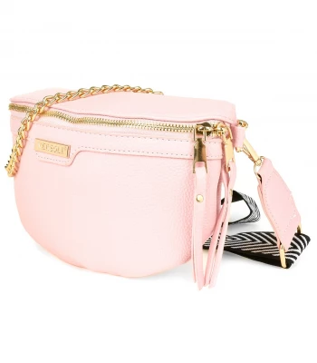Galla I03 Dámská crossbody kabelka růžová