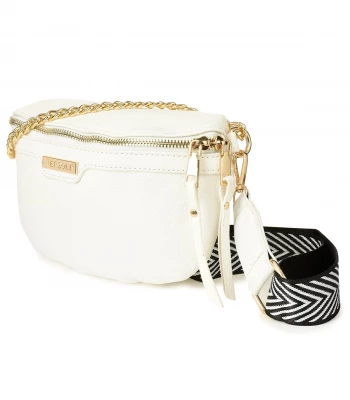 Galla I03 Dámská crossbody kabelka bílá