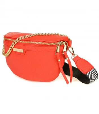 Galla I03 Dámská crossbody kabelka červená