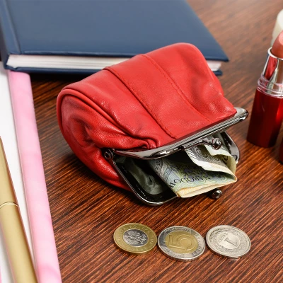Beltimore L19 Dámska peňaženka na drobné červená