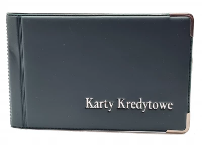 Galla OKL11 Kožené pouzdro na vizitky a platební karty zelené