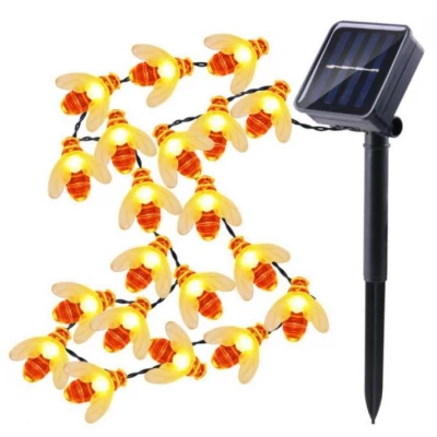 KIK KX5741 Solární svítící girlanda LED - včely