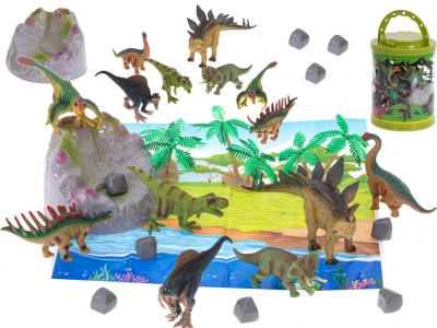 KIK KX5840 Dinosauři s příslušenstvím 17 dílků