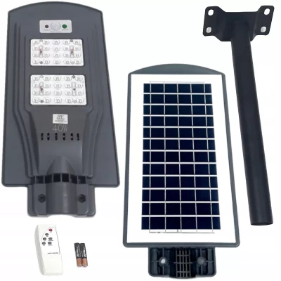 Pronett Pouliční solární osvětlení 40 x 1W SMD černé