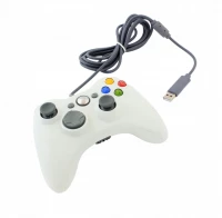 APT KX13A Xbox 360 káblový ovládač biely