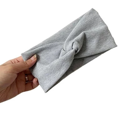 APT Elastická čelenka šedá