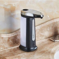 APT AG191E Bezdotykový automatický dávkovač mydla 400 ml čierny