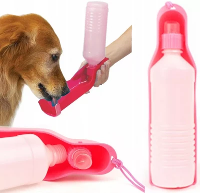 Pronett Cestovná fľaša pre psov 250 ml color