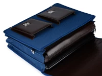 Beltimore I36 Pánská aktovka na notebook modrá