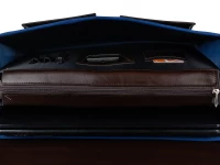 Beltimore I36 Pánská aktovka na notebook modrá